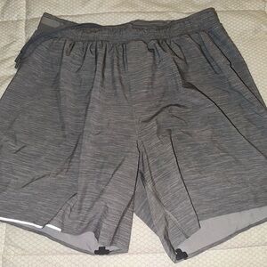Perfect! Men Lululemon Grey Shorts Size Large